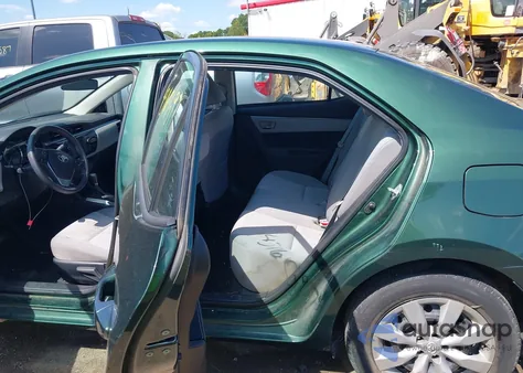 2014 Toyota Corolla Le z USA, uszkodzony, nr VIN 2T1BURHE8EC133250